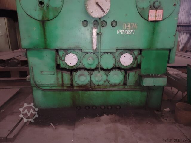 Blechrichtmaschine BLEMA GOTHA UBR 25 x 3150 / 7-16