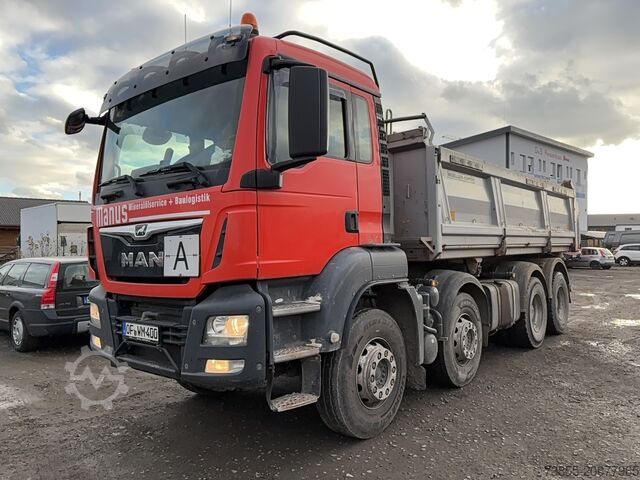 Kipper MAN TGS 35.460 8x4 Meiller 3-way tipper