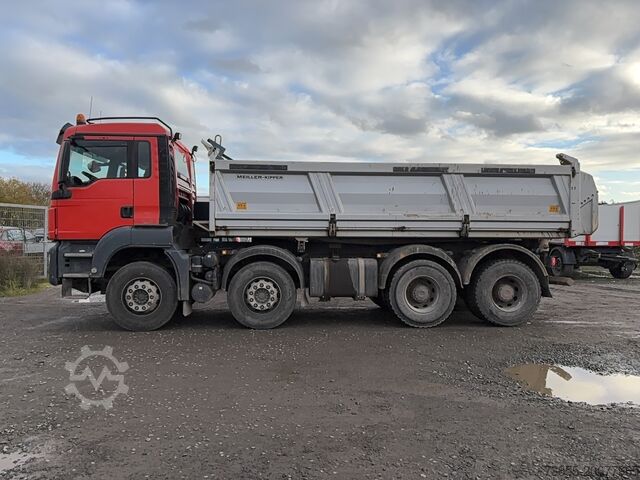 Kipper MAN TGS 35.460 8x4 Meiller 3-way tipper