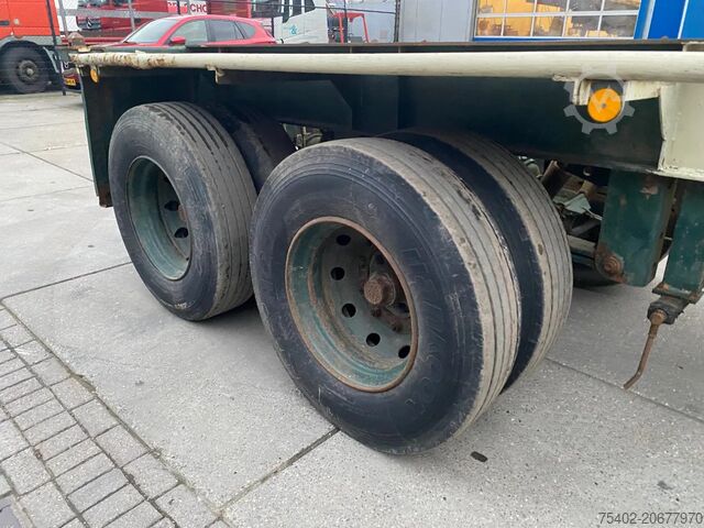Containertransport Groenewegen Container Chassis / 20 FT / BPW / Double Tyres