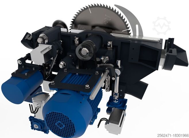 Formatkreissäge Holzprofi 6-HPFX550-2AX-3,0