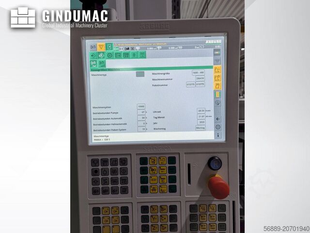 Hydraulic Injection Moulding Machine Arburg Allrounder 520S 1600-400