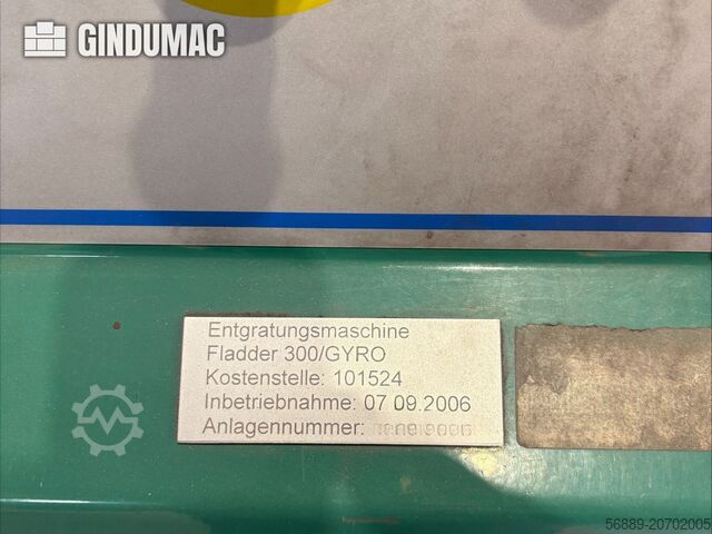 Entgratungsanlage Fladder 300 Gyro