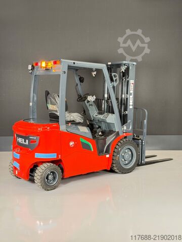 Electric 4-wheeler Heli CPD25-G2 4-Rad - 6 Jahre Garantie 5,4m Hub Triplex