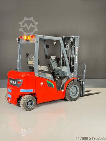 Electric 4-wheeler Heli CPD25-G2 4-Rad - 6 Jahre Garantie 5,4m Hub Triplex
