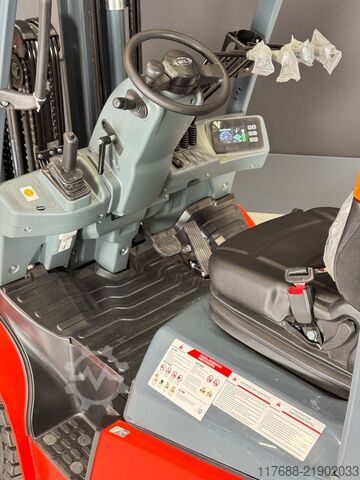 Electric 4-wheeler Heli CPD25-G2 4-Rad - 6 Jahre Garantie 4,7m Hub Triplex