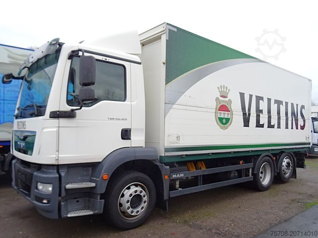 LKW mit Getränkeaufbau MAN 26.360 TGS*Schwenkwand*20 Pal*Lift/Lenk*2,5t LBW