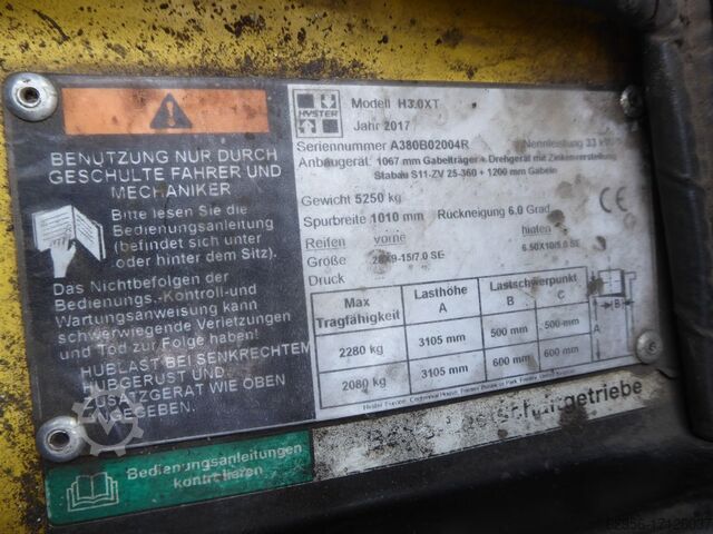 Dieselstapler Hyster H3.0XT