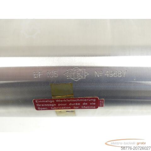 Component  SFJ BF 105 / BF-105X330 Hochleistungs-Schleifspindel SN:49687 - ungeb.! -