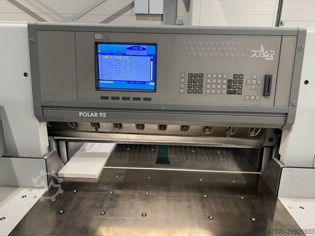 Paper Cutting Guillotine Polar Mohr 92 ED Paper Cutting Guillotine