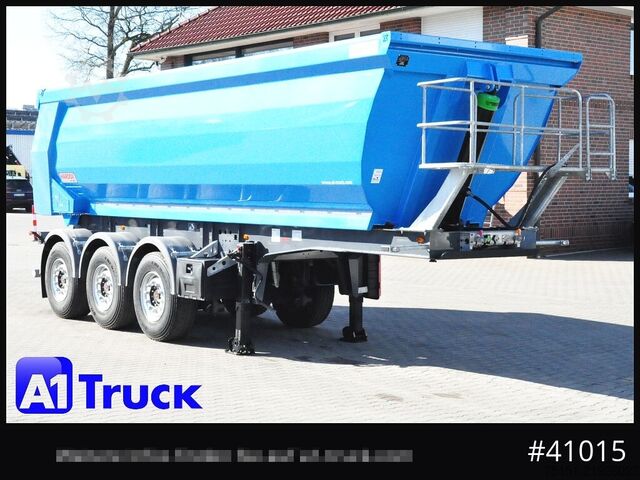 Tipper semitrailer WIELTON Euromix ca 24m³  Stahl, Lift SAF,  Tageszulassung,