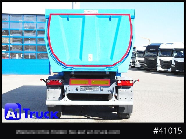 Tipper semitrailer WIELTON Euromix ca 24m³  Stahl, Lift SAF,  Tageszulassung,