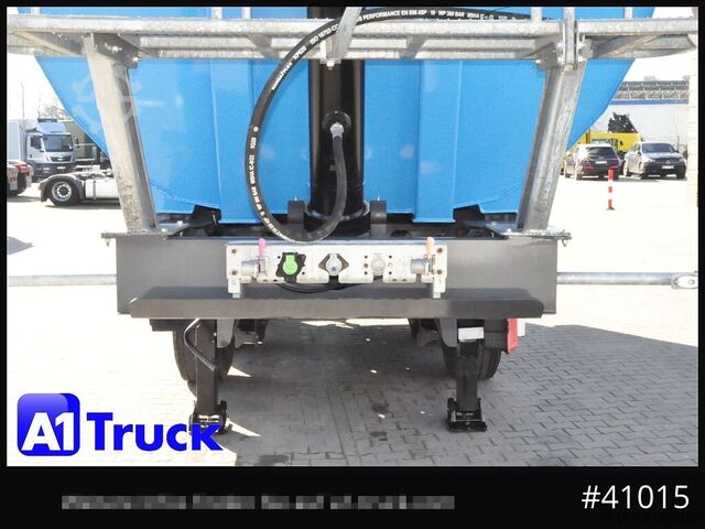 Tipper semitrailer WIELTON Euromix ca 24m³  Stahl, Lift SAF,  Tageszulassung,