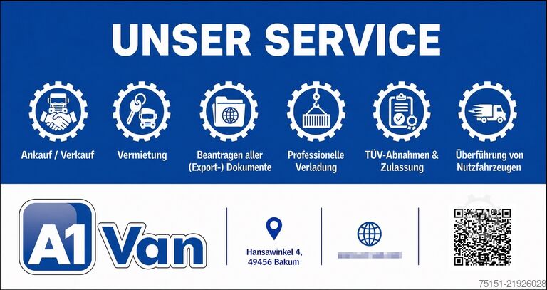 High top van IVECO Daily 35S16 Kasten, Klima, AHK, 3-Sitzer