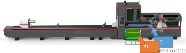 Laserschneidmaschine Dynamic Power Laser FLT-6035ET / 3 Spannfutter / 3kW Raycus