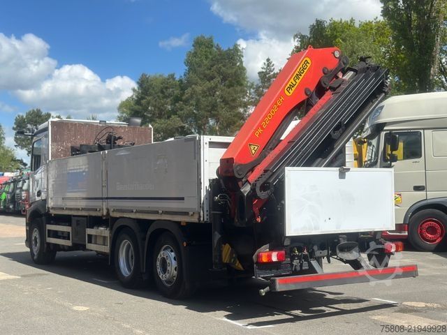 Truck mounted crane MERCEDES-BENZ Actros MP5 2545 Baustoff Palfinger PK22002 Funk