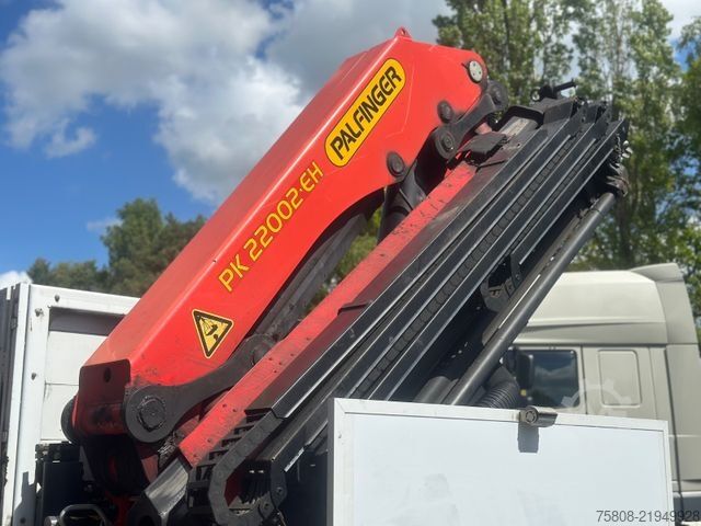 Truck mounted crane MERCEDES-BENZ Actros MP5 2545 Baustoff Palfinger PK22002 Funk