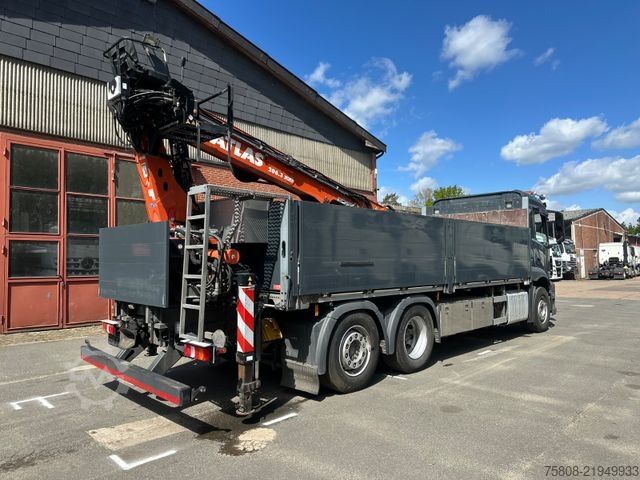 Truck mounted crane MERCEDES-BENZ Antos 2646 Baustoff Atlas 206.3 Lift/Lenk AHK