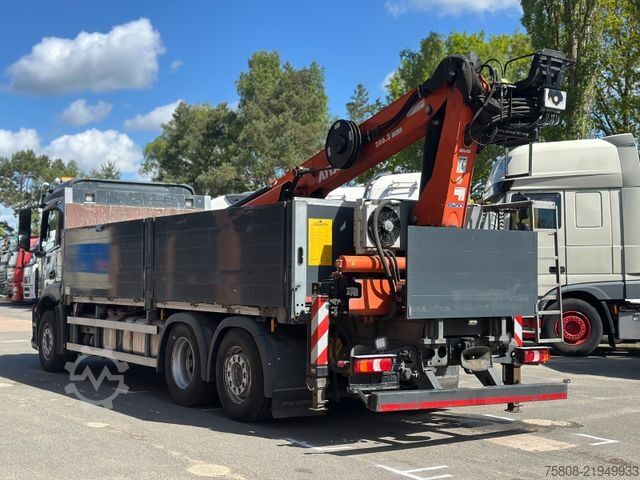 Truck mounted crane MERCEDES-BENZ Antos 2646 Baustoff Atlas 206.3 Lift/Lenk AHK