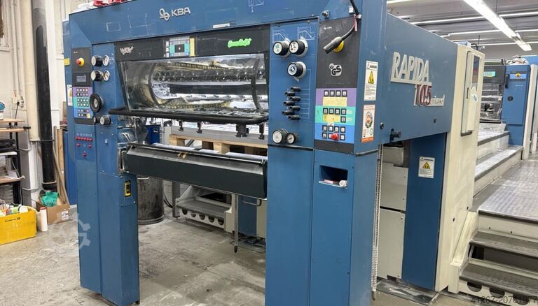 Offsetdruckmaschine KBA RAPIDA 105U-4 + L