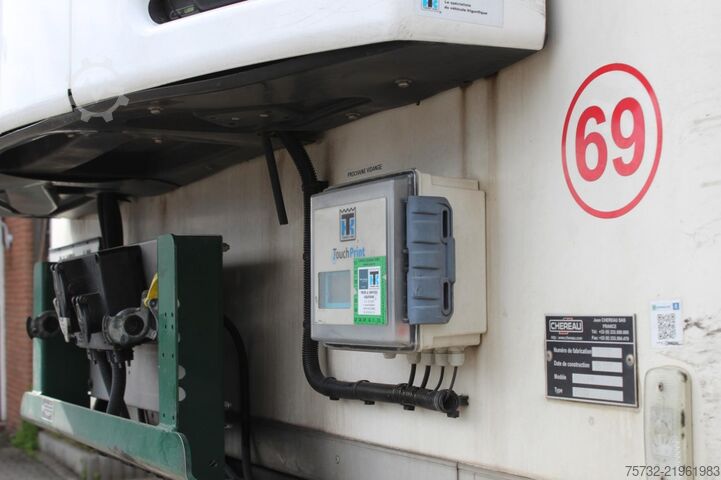 Semitrailer Chereau Thermo King SLXi 200  Aluboden  Palletebox