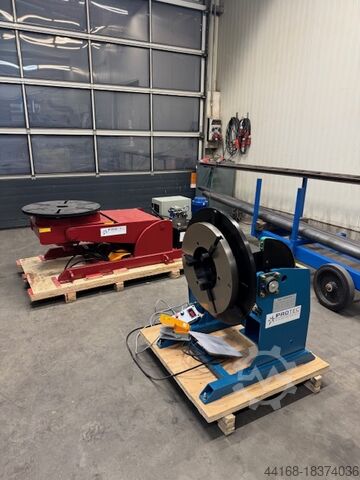 Schweißdrehtisch,Drehtisch,Positionierer Protec KT 600 - 500er Chuck