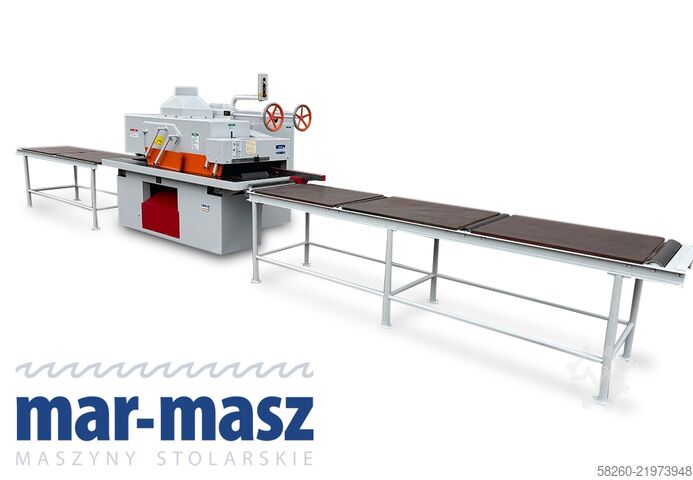 Crawler-type multi-blade saw with feed table x 2 Torwegge H34 380/120