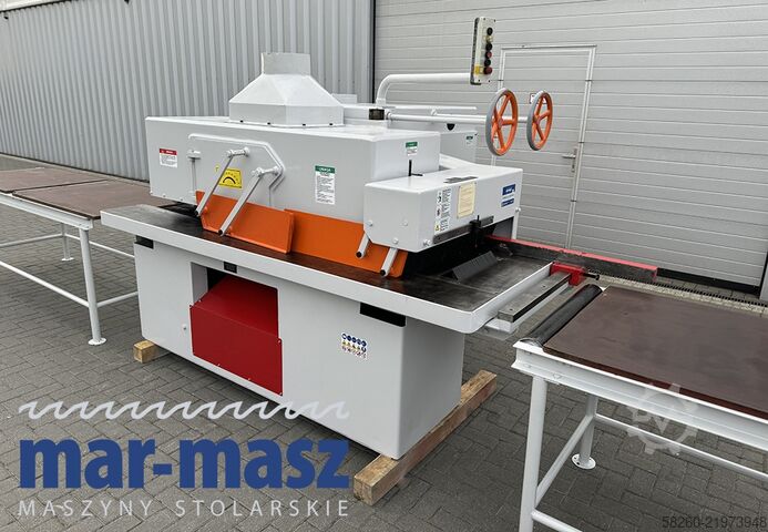 Crawler-type multi-blade saw with feed table x 2 Torwegge H34 380/120