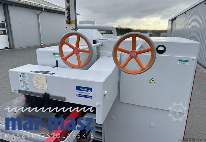 Crawler-type multi-blade saw with feed table x 2 Torwegge H34 380/120