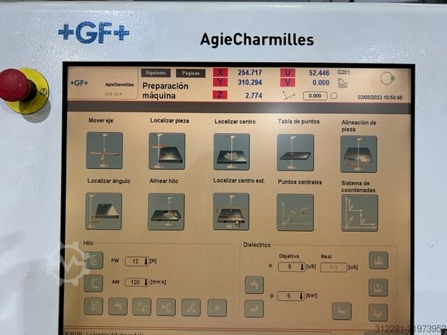 Wire eroding machine AGIE CHARMILLES CUT 30 P