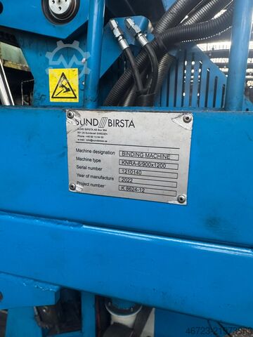 Bündelbindemaschine Sund Birsta KNRA-6/900x1200
