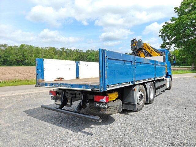 Loading platform MAN TGS 26.360 Crane Copma 210 + JIB