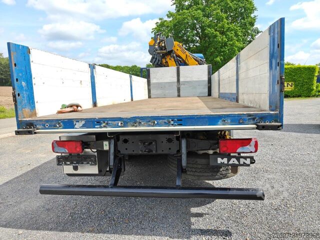 Loading platform MAN TGS 26.360 Crane Copma 210 + JIB
