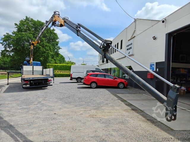 Loading platform MAN TGS 26.360 Crane Copma 210 + JIB