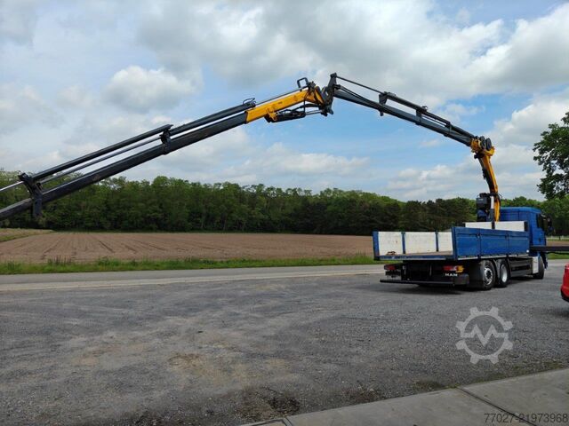 Loading platform MAN TGS 26.360 Crane Copma 210 + JIB
