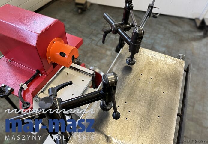 Horizontal drilling machine with adjustment by mechanism. WINTER LBM 200