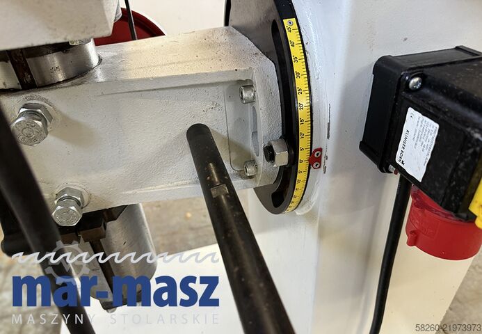 Horizontal drilling machine with adjustment by mechanism. WINTER LBM 200