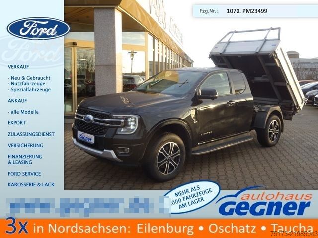 Tipper van FORD Ranger Limited Autom EXtraKab 3-S.-Kipper 360Kam