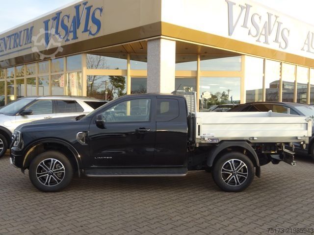 Tipper van FORD Ranger Limited Autom EXtraKab 3-S.-Kipper 360Kam