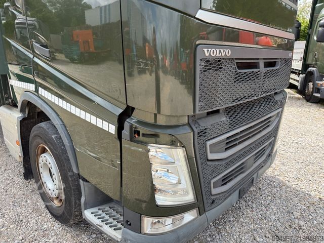 Flatbed truck with tarp VOLVO FH460 Pritsche Plane LBW Klima Retarder