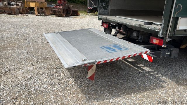 Flatbed truck with tarp VOLVO FH460 Pritsche Plane LBW Klima Retarder
