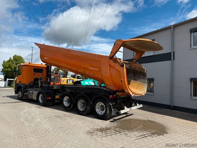 Tipper semitrailer SCHWARZMÜLLER K-Serie Kippauflieger Verstärkt+Hydr. Klappe
