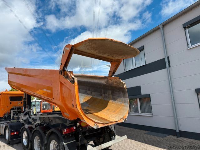 Tipper semitrailer SCHWARZMÜLLER K-Serie Kippauflieger Verstärkt+Hydr. Klappe