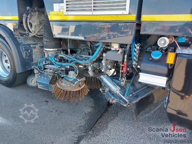 Road sweeper Scania G 500 B4x2NB BROCK Kehrmaschine Hydrostat OMSI HT6