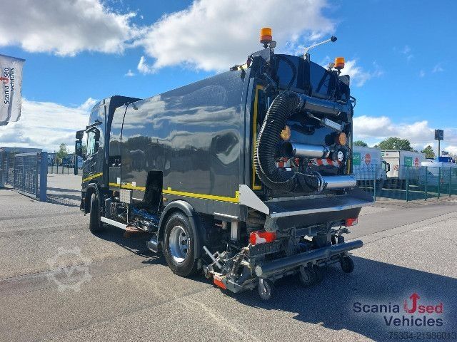 Road sweeper Scania G 500 B4x2NB BROCK Kehrmaschine Hydrostat OMSI HT6