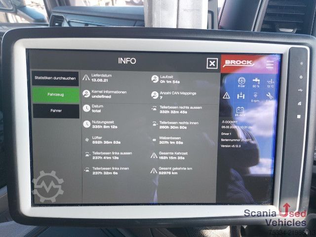 Road sweeper Scania G 500 B4x2NB BROCK Kehrmaschine Hydrostat OMSI HT6
