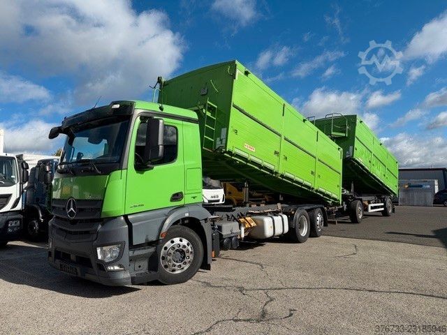Kipper LKW MERCEDES-BENZ Antos 2545L Retarder Lenkachse ¤6 inkl. Anhänger