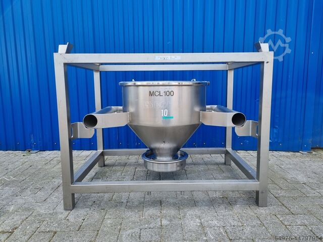 Stainless steel container / silo 10709