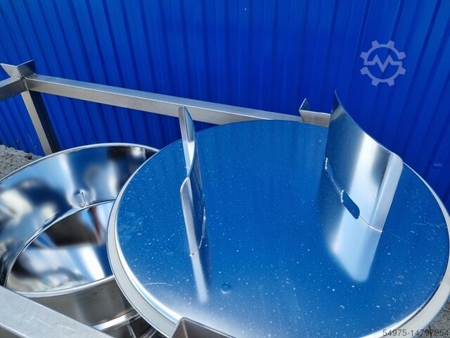Stainless steel container / silo 10709