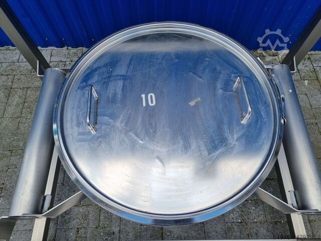 Stainless steel container / silo 10709